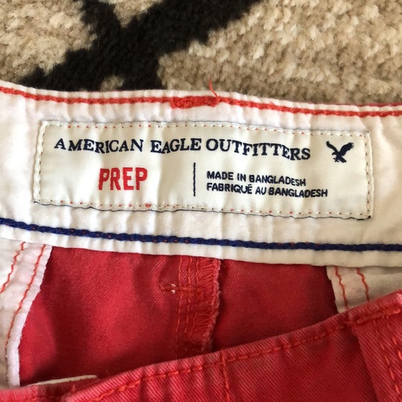 Red American Eagle Shorts - Picture 4 of 5